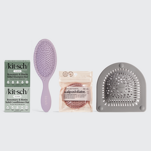 Crea tu set de champú y acondicionador — incluye GRATIS carrito de ducha autovaciante