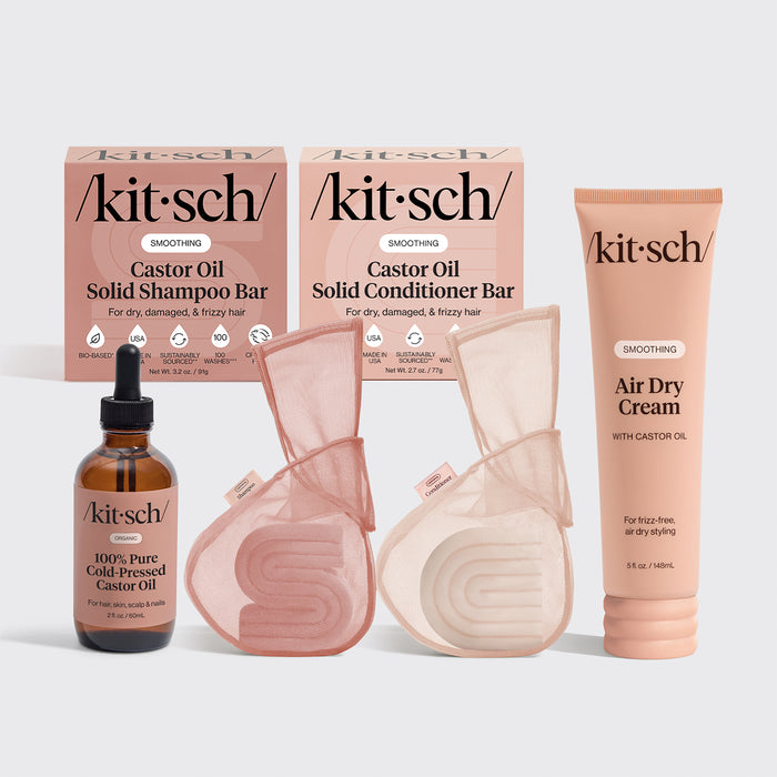 Ensemble complet d'huile de ricin