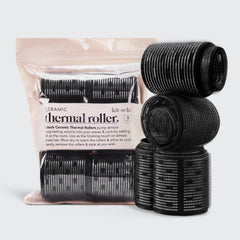 Set da 8 pezzi di rulli per capelli in ceramica